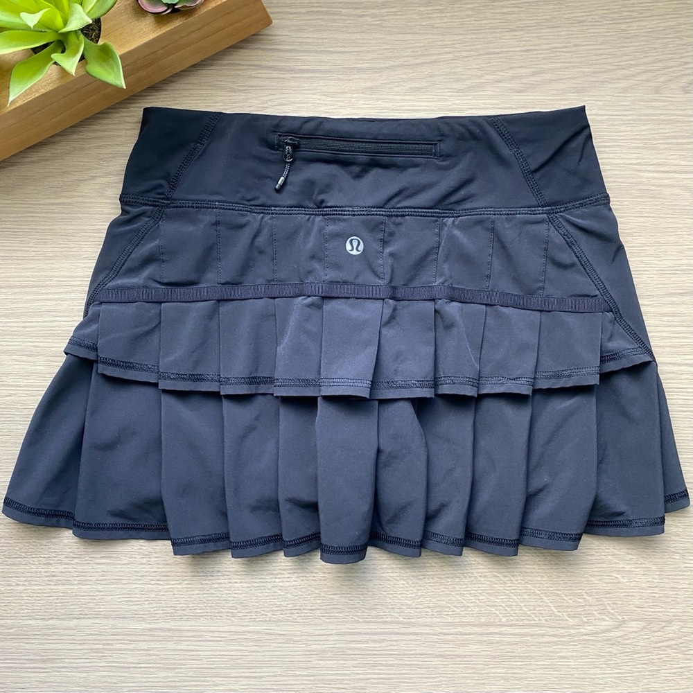 Black lululemon Pace Setter Skirt (2)